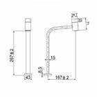 Torneira Lorenzetti Lorencode 1195 R55 De Bancada Rose Gold -