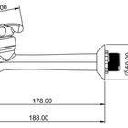 Torneira Lorenzetti P/pia Longa Branco Brio 1132 F34 7111004