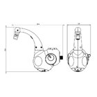 Torneira Lumen Eletrônica Parede 5500w 220v Zagonel