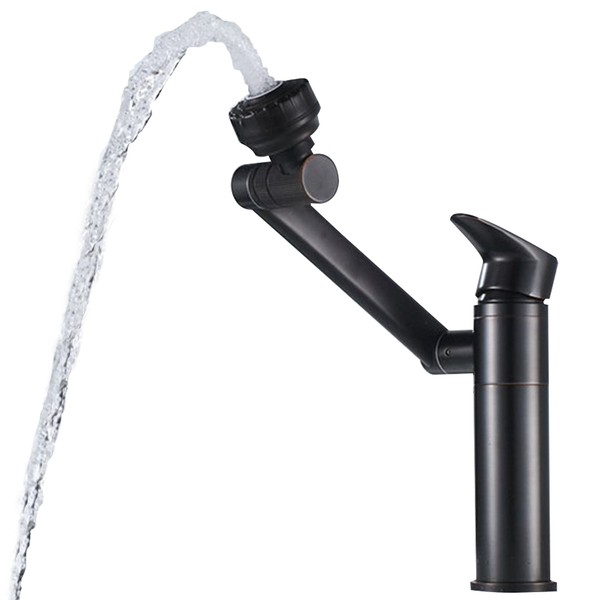 Torneira Luxo Banheiro 360º Misturador Articulada Monocomando