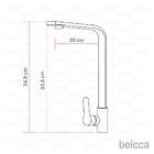 Torneira Luxo Para Cozinha Gourmet Misturador Monocomando Ros