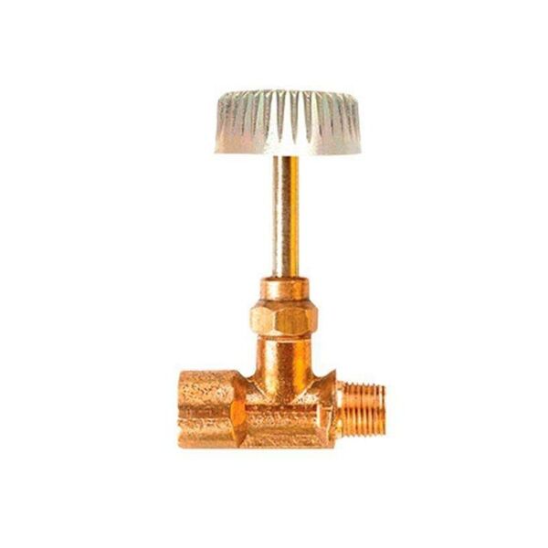 Torneira Manopla Metálica 1/8 (ixi) Latão - Jackwal