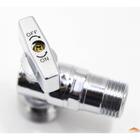 Torneira Máquina Lavar Ângular 90º Latão Forjado 1/2" X 3/4"