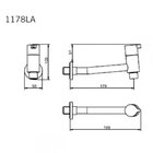 Torneira Média De Parede Para Banheiro 1/4v Áquila Japi