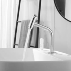 Torneira Mesa Banheiro Bica Baixa Link 1/4 Volta Cromado Pia