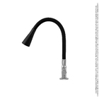 Torneira Mesa Cozinha Gourmet Cônica Black Flexível C71