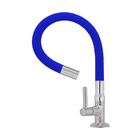 Torneira Mesa Emborrachada Azul - (ef)