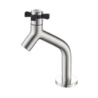 Torneira Mesa Lavatório Inox Escovado Bica Baixa 1197 Stone