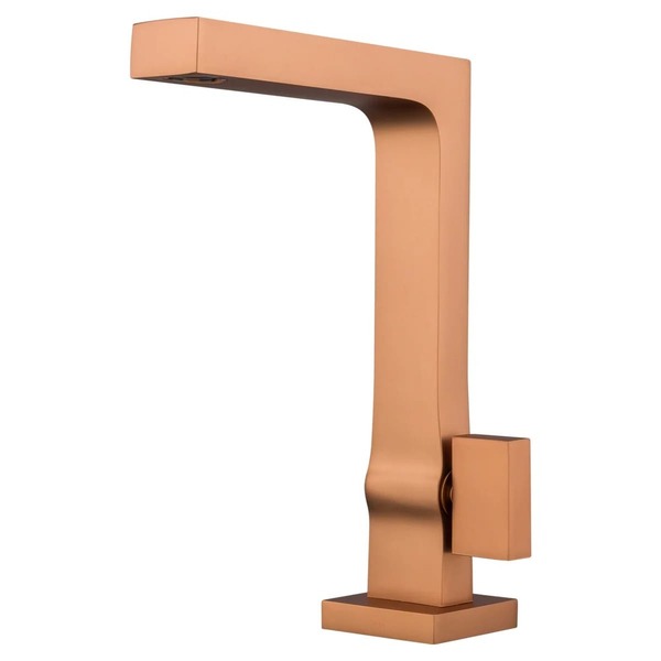 Torneira Mesa Para Lavatorio Horus Cobre Fosco 1195 Rv450