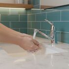 Torneira Metal Banheiro Lavabo Pia Cuba Baixa Cromado Brilhan