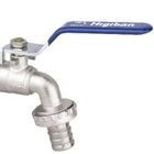 Torneira Metal Cromado De Esfera Para Jardim Anti Ferrugem Co