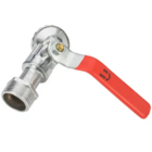 Torneira Metal Esfera 1/2 1/4 Volta Alta Vazão Área Lazer Cas