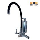 Torneira Metal Inox Com Filtro Cromado Flexível Preta Jato Co
