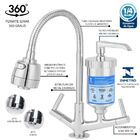 Torneira Metal Inox Filtro Cozinha Gourmet Bancada Mesa Del M