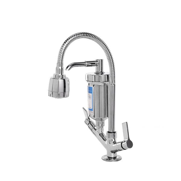 Torneira Metal Inox Filtro Gourmet Pia Mesa Cozinha Bancada C