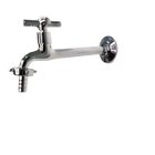 Torneira Metal Parede Lavanderia Jardim Tanque C70 18cm