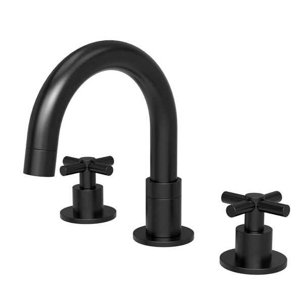 Torneira Misturador Baixa Para Banheiro Inox (alva Preta Fosc