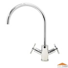 Torneira Misturador Bancada Cozinha 1/4 Volta Latão Cromado