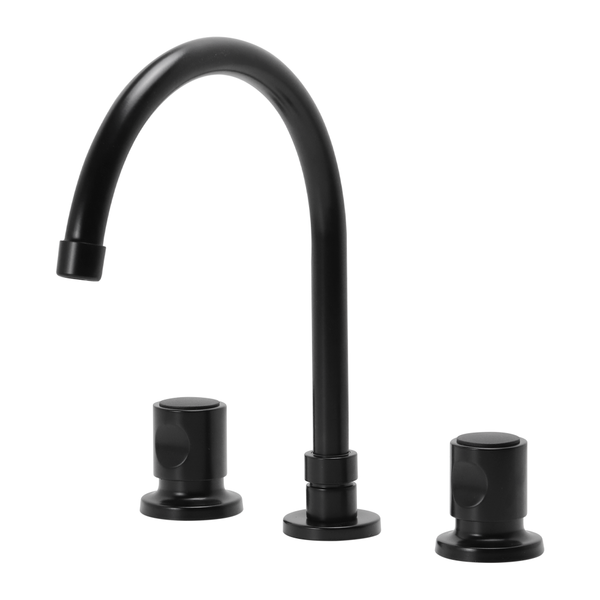 Torneira Misturador Banheiro Lavatório Luxo Preto Metal