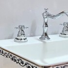 Torneira Misturador Banheiro Vintage Cromado