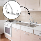 Torneira Misturador Bica Móvel Cozinha Parede Alavanca com 1/