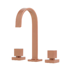 Torneira Misturador Cascata Banheiro Mesa Rose Gold Metal