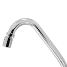 Torneira Misturador Cozinha 1/4 Volta Metal Cromada Parede