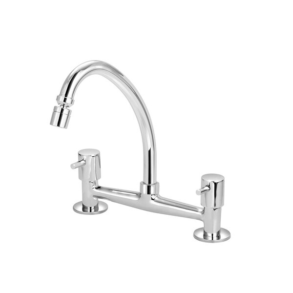 Torneira Misturador Cozinha Mesa Arejador Articulado 1/4v.