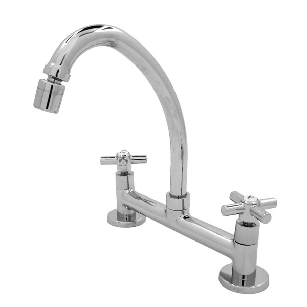 Torneira Misturador Cozinha Mesa Bica Móvel Com Articulavel 1