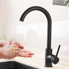 torneira misturador cozinha monocomando pia gourmet preto fos