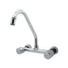 Torneira Misturador Cozinha Parede Bica Movel Com Arejador Ar