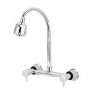Torneira Misturador Cozinha Parede Gourmet Flexível Luxo 1/4