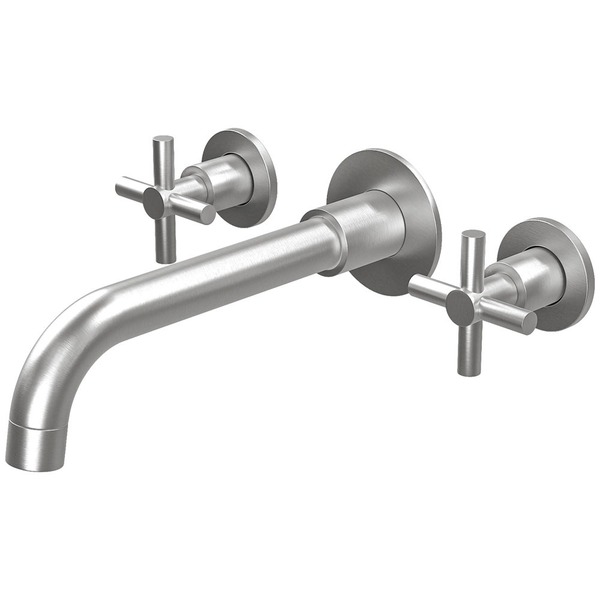 Torneira Misturador De Parede Para Banheiro Inox (alva Escova