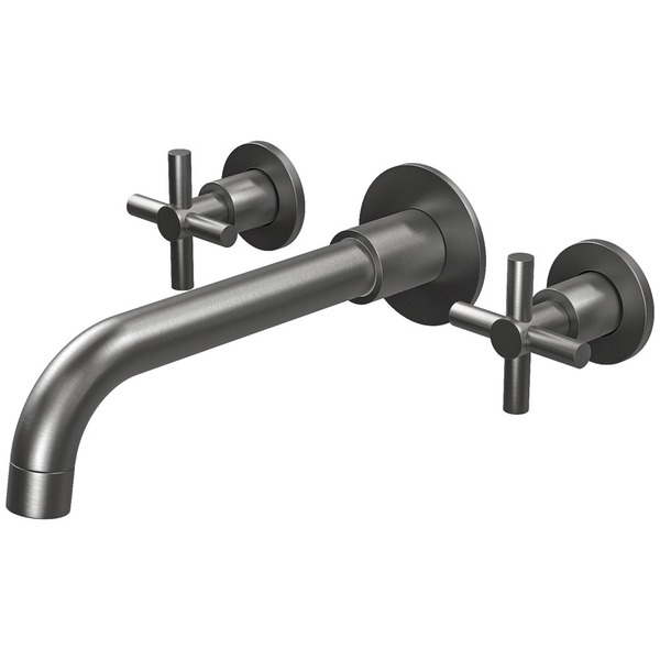 Torneira Misturador De Parede Para Banheiro Inox (alva Grafit