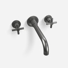 Torneira Misturador De Parede Para Banheiro Inox (alva Grafit