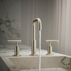 Torneira Misturador de Pia para Banheiro com Bica Alta Níquel Escovado Purist Kohler