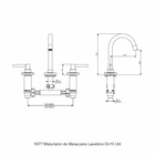 Torneira Misturador De Pia Para Banheiro - Útil