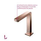 Torneira Misturador Docol Stillo 820430 De Bancada Cobre Poli