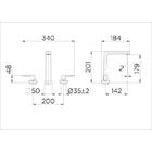 Torneira Misturador Docol Stillo 820448 De Bancada Grafite Po
