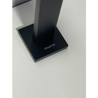 Torneira Misturador Duplo Comando Quadrada Preto Fosco Luxo P