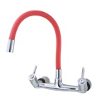 Torneira Misturador Gourmet Cozinha Parede C-61 Vermelho 1/4v.