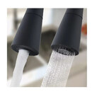 Torneira Misturador Gourmet Flexível Cozinha Mesa Cone Black