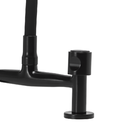 Torneira Misturador Gourmet Flexível Preto Mesa Cozinha C42