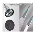 Torneira Misturador Gourmet Preto Flexível Cozinha Parede