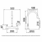 Torneira Misturador Lorenzetti Lorenflex 1256 B27 Com Bica Mó