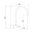 Torneira Misturador Lorenzetti Lorenflex 1258 B27 Com Bica Mó