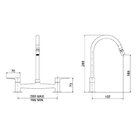 Torneira Misturador Lorenzetti Lorenjoy 1256 C32 De Bancada C