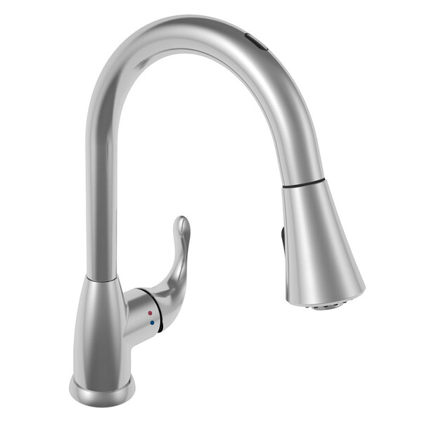 Torneira Misturador Mc02 Com Sensor Inox Escovado Arell