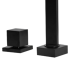 Torneira Misturador Mesa Para Banheiro Lavatório Preto Luxo