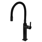 Torneira Misturador Monocomando  Para Cozinha- Preto Fosco- D